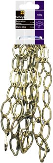 Sencys Decoratieve Ketting Staal Geel 2mm 2,5m