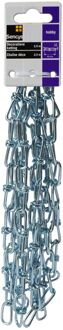 Sencys Decoratieve Multi-bruikbare Ketting Victor - Staal - Verzinkt - 2,8mm - 2,5m