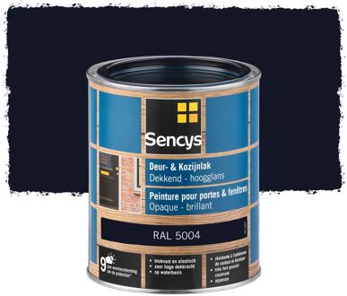 Sencys Deur- En Kozijnlak Hooglans Ral5004 750ml