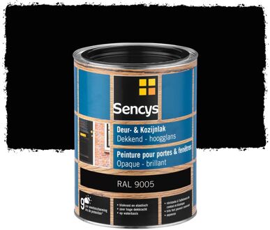 Sencys Deur- En Kozijnlak Hooglans Ral9005 2,5l