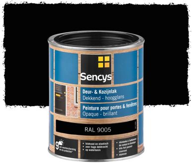 Sencys Deur- En Kozijnlak Hooglans Ral9005 750ml