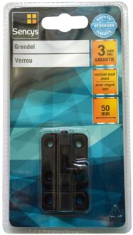 Sencys Deurgrendel - Verzinkt Staal - 50 Mm