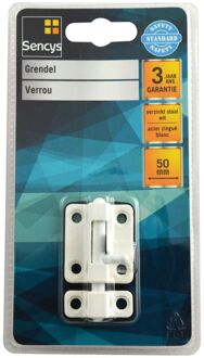 Sencys Deurgrendel - Verzinkt Staal - 50 Mm