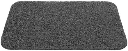 Sencys Deurmat Curly grijs 60x80cm