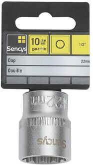 Sencys Dop 1/2" 22mm