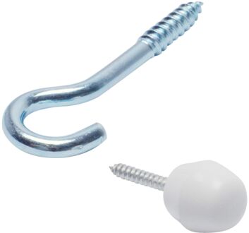 Sencys Eindknop - Wit - 4 Stuks