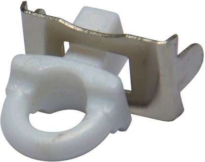 Sencys Eindstop - Wit - 4 Stuks