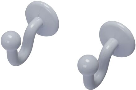 Sencys Embrassehaken Klein Wit - 2 Stuks