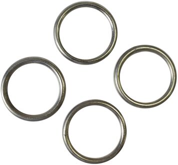 Sencys Gesloten Ring - Gegalvaniseerd - Diam. 5x48mm - 4 Stuks