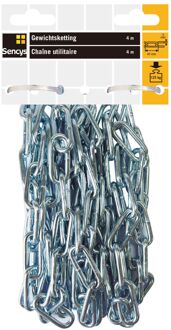 Sencys Gewichtsketting Verzinkt Staal 5x35mmx4m