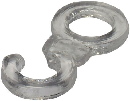 Sencys Gordijnhaak Clips Transparant 20x