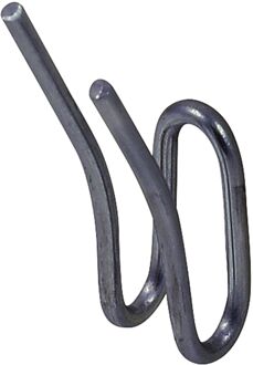 Sencys Gordijnhaak - Verzinkt Staal - 50 Stuks