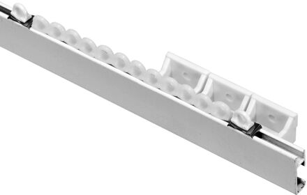 Sencys Gordijnrail Flat Avr6 Wit 150cm