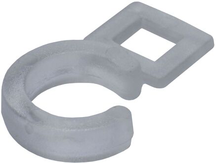 Sencys Gordijnring - Transparant - Diam. 28mm - 25 Stuks