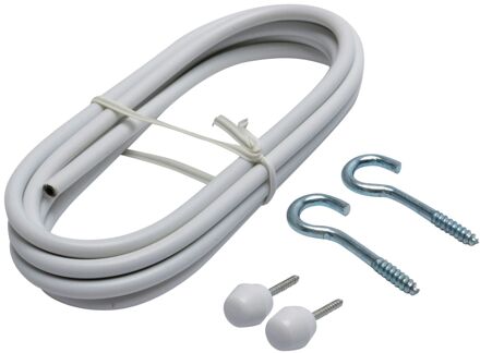 Sencys Gordijnroede - Wit - 150cm