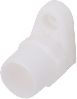 Sencys Gordijnsteun - Wit - Diam. 13mm - 2 Stuks