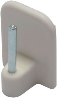 Sencys Gordijnsteun Zelfklevend Wit 4x