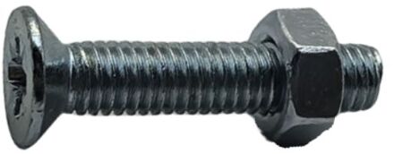 Sencys Grendelbout - Staal - Gegalvaniseerd - M6x30 Mm