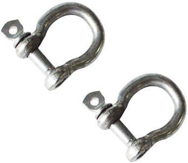 Sencys Harpsluiting - Gegalvaniseerd - Diam. 4x10mm - 2 Stuks