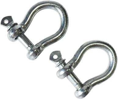 Sencys Harpsluiting - Gegalvaniseerd - Diam. 8x18mm - 2 Stuks