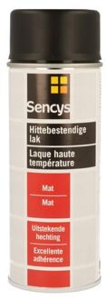 Sencys Hittebestendige Lak Zwart 400ml