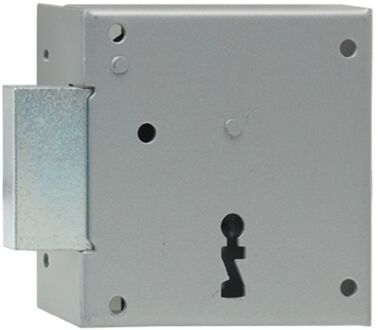 Sencys Horizontaal Oplegslot Links 'm970' Staal Grijs 40 Mm