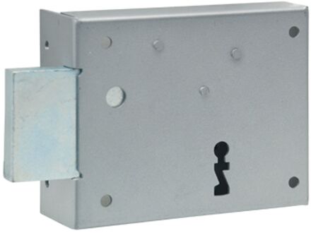 Sencys Horizontaal Oplegslot Links M972 Staal Grijs 60 Mm