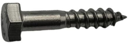 Sencys Houtdraadbout M6x30mm Per 10 R.v.s.