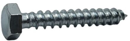 Sencys Houtdraadbout M6x40mm Per 70 Gegalvaniseerd