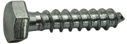 Sencys Houtdraadbout M8x40mm Per 50 Gegalvaniseerd