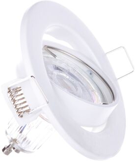 Sencys Inbouwspot Richtbaar Wit Gu10 4w