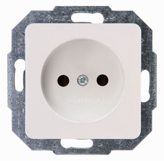 Sencys Inbouwstopcontact Ottawa Ongeaard 1-polig Crème Ip20