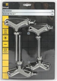 Sencys Inbussleutelset Torx 7st.