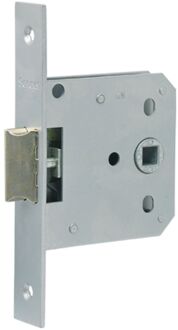 Sencys Insteekslot Deurslot Slot Voor Binnendeur M806 - Grijs Staal - 72x60mm