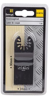 Sencys Invalzaagblad 34x90mm