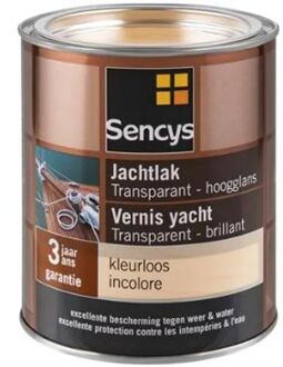 Sencys Jachtvernis Kleurloos Hoogglans 750ml