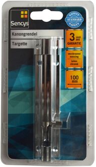 Sencys Kanongrendel - Verchroomd Messing - 100 Mm