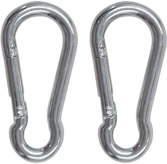 Sencys Karabijnhaak - Gegalvaniseerd - 5x50mm