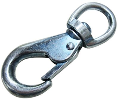 Sencys Karabijnhaak - Gegalvaniseerd - 85mm