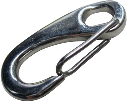 Sencys Karabijnhaak - Rvs - Met Veiligheidssluiting - 50mm