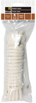 Sencys Katoen Touw Wit 8mm 5m