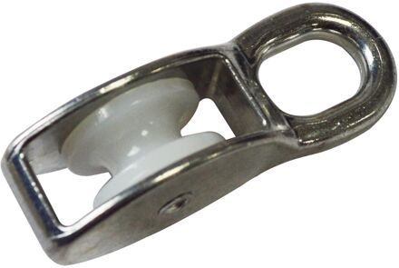 Sencys Katrolblok Enkel Met Oog – Gegalvaniseerd Staal – 6mm