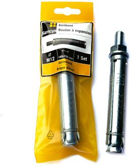 Sencys Keilbout - Staal - M12x140 Mm