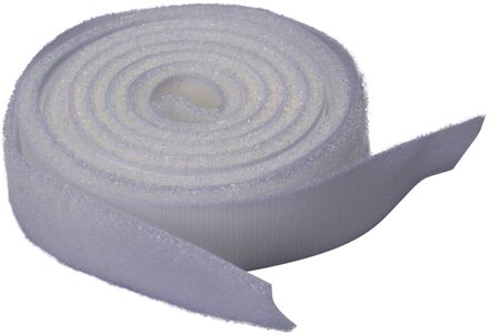 Sencys Klittenband Velours 20mmx2m Wit