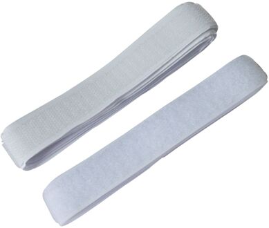 Sencys Klittenband - Wit - 1m X 20mm - 2 Stuks