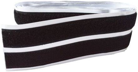 Sencys Klittenband Zelfklevend - Kunststof - Zwart