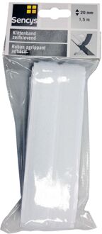 Sencys Klittenband Zelfklevend - Wit