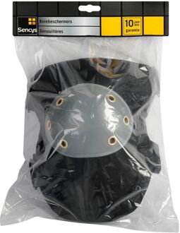 Sencys Kniebeschermer Zwart – 2 Stuks