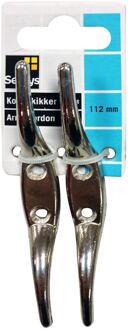 Sencys Koordkikker - Gegalvaniseerd - 112mm - 2 Stuks