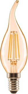 Sencys Ledfilamentlamp Kaars C35g Retro - Amber - D3,5cm - Dimbaar - Warm Wit - E14 - 4w